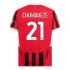 Virallinen Fanipaita AC Milan Chukwueze 21 Kotipelipaita 2024-25 - Miesten